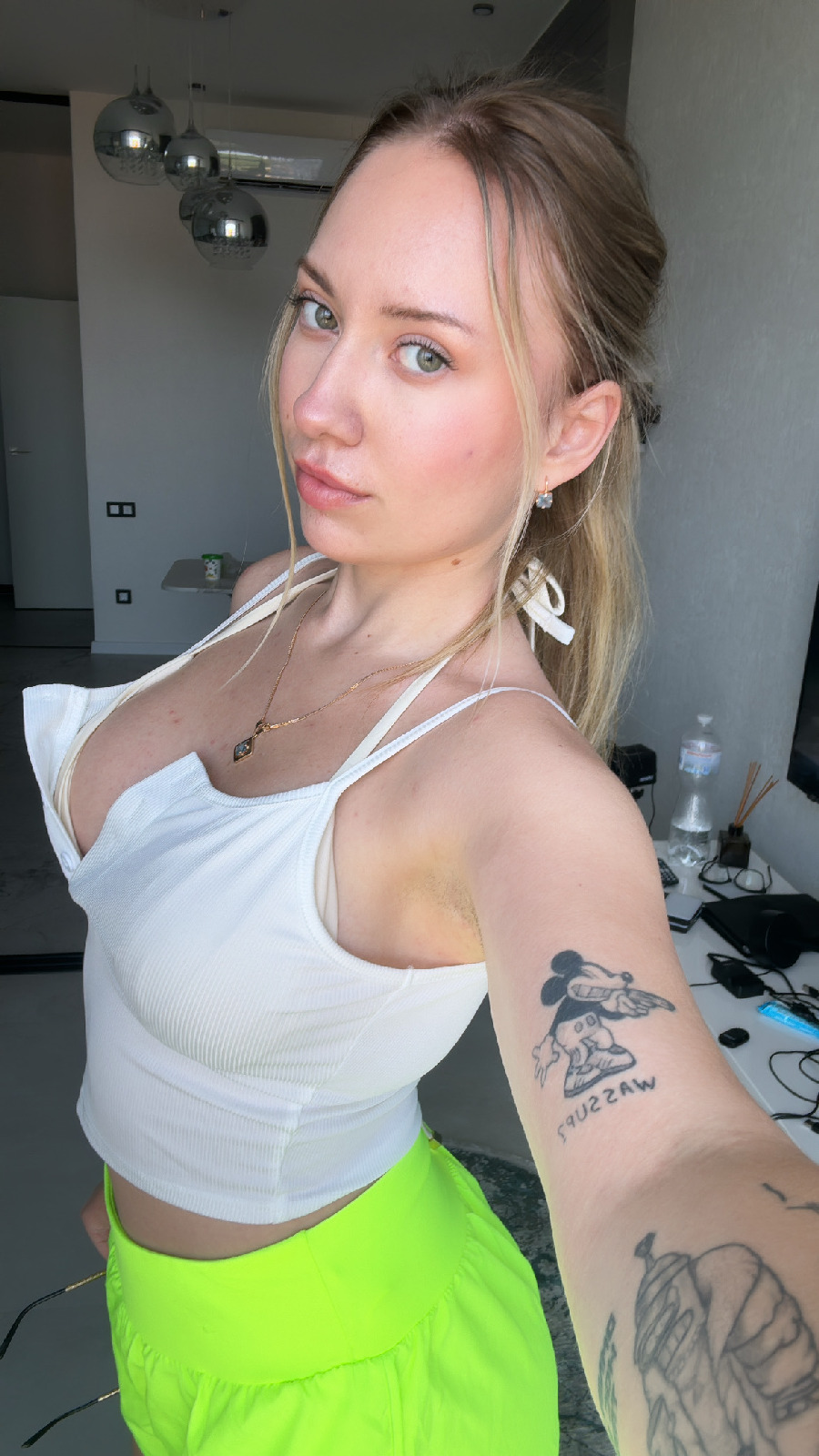 KateV in her underwear in Vatican